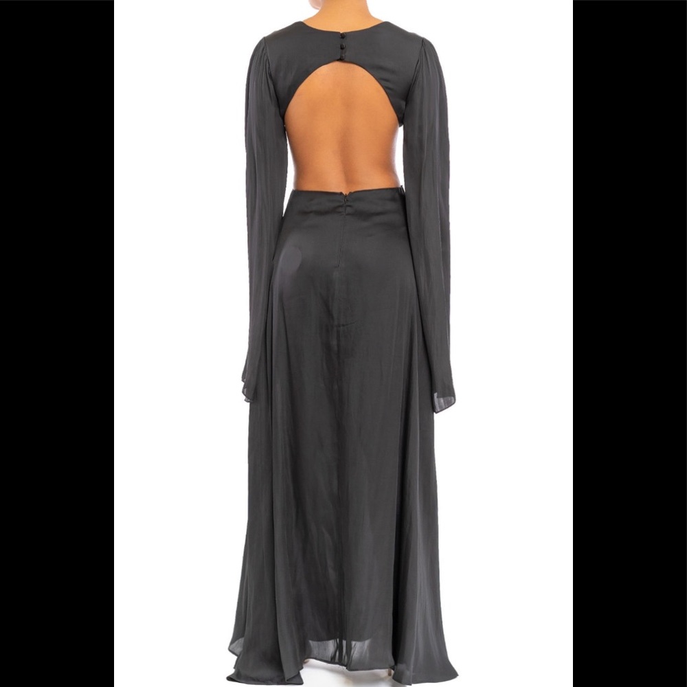 LUXXEL Maxi Satin NEW Dress